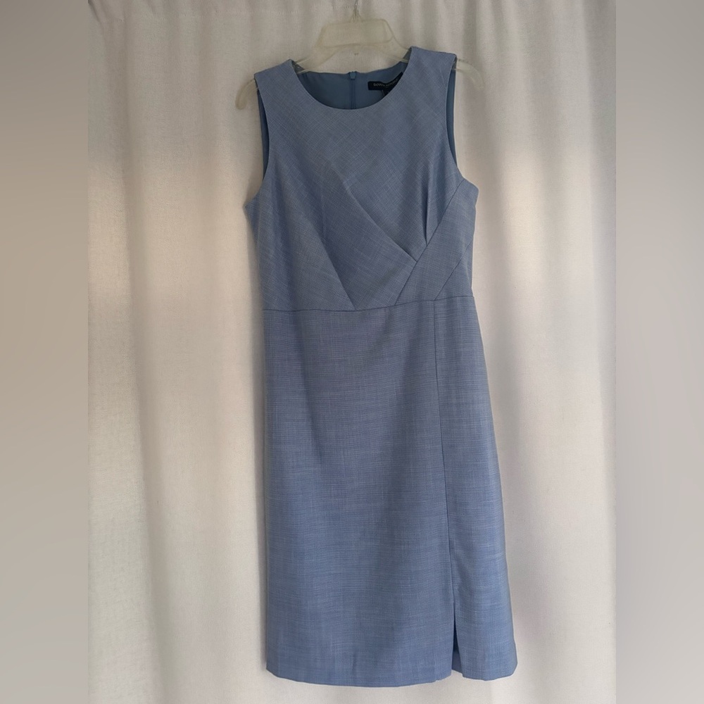 Banana Republic Light Blue Midi Dress